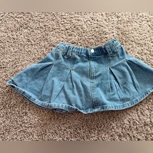 Preloved Blue Denim Skirt